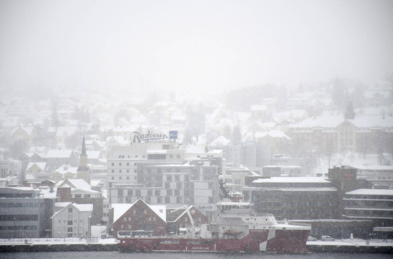 Tromsø kan regne med mer av dette i løpet av helga.Foto: Rune Stoltz Bertinussen / NTB