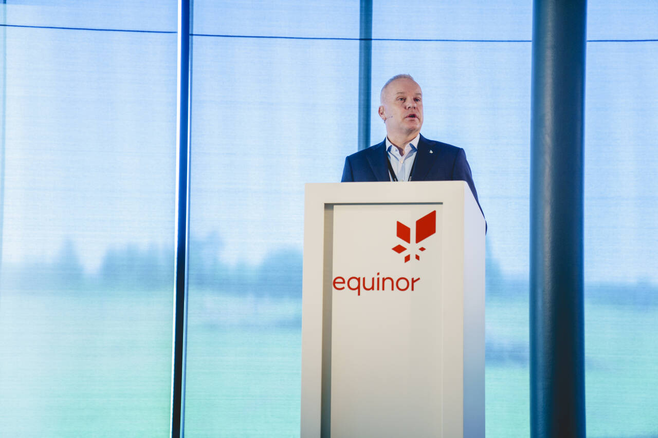 Equinor-sjef Anders Opedal sier selskapet vil satse 350 milliarder kroner på grønn industri.Foto: Stian Lysberg Solum / NTB