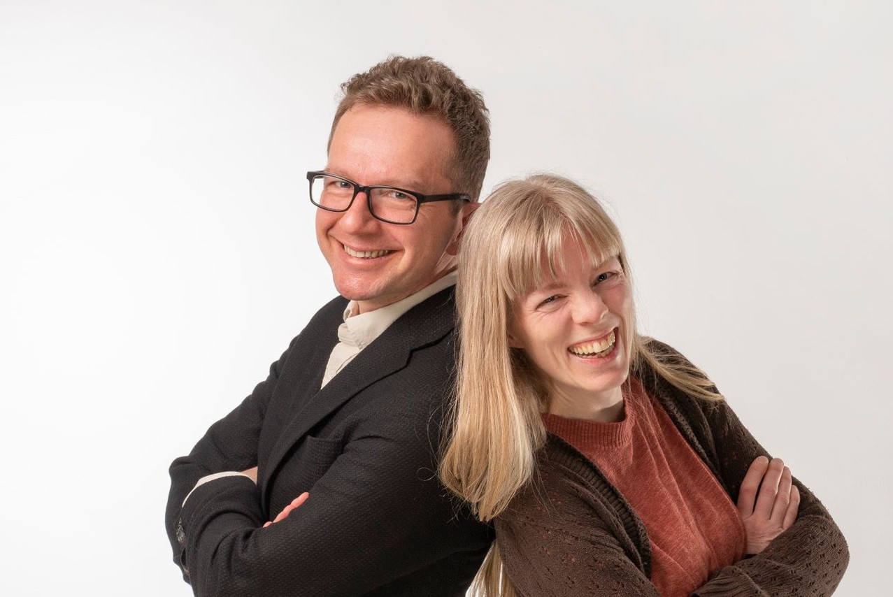 Carl Johansen og Ingvild Espelid Wold, 1. og 2. kandidat til Stortinget for Møre og Romsdal MDG. Foto: MDG