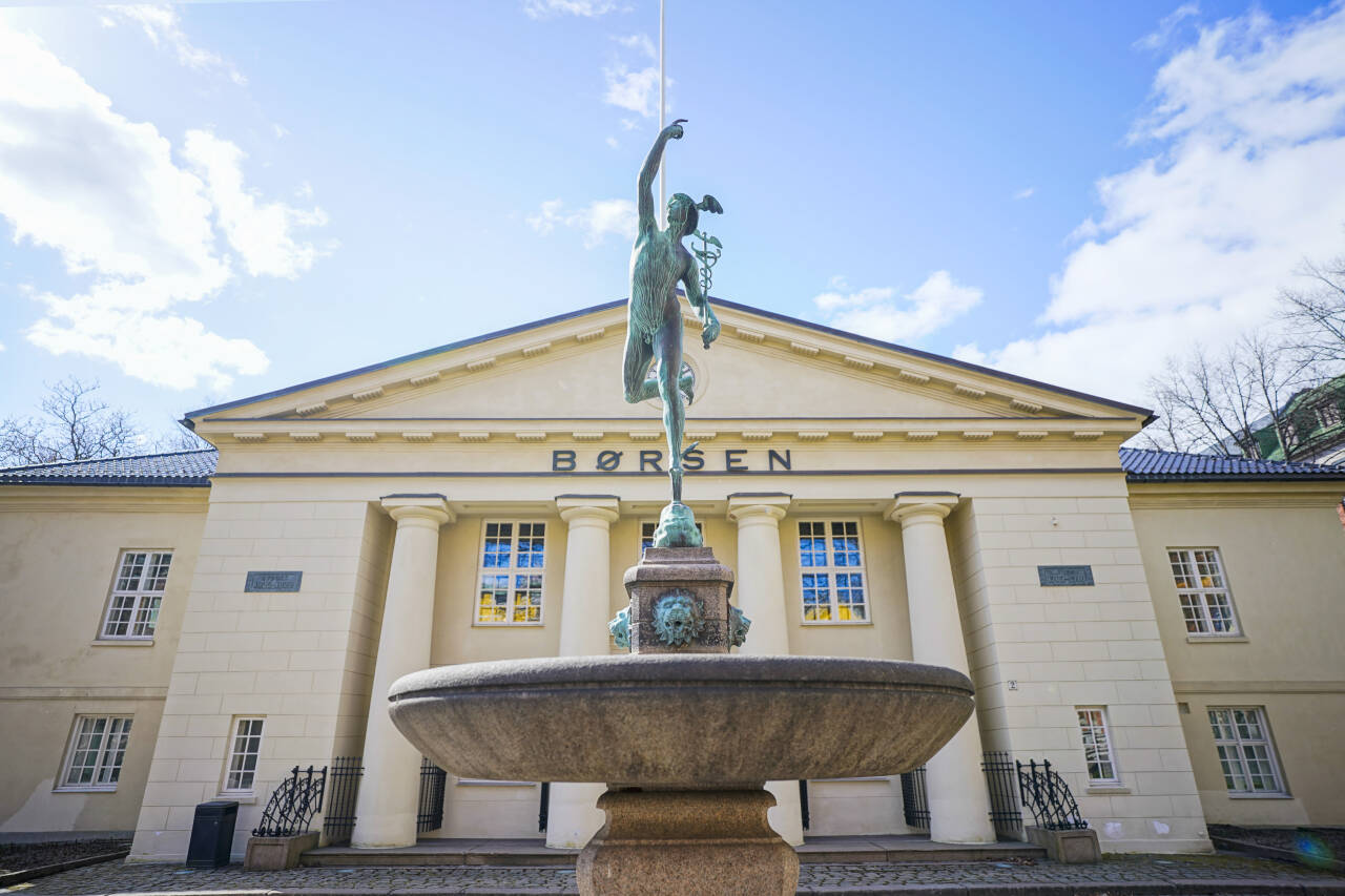 Hovedindeksen på Oslo Børs stanset tirsdag på 1.166,08 poeng, ned 0,76 prosent. Foto: Håkon Mosvold Larsen / NTB