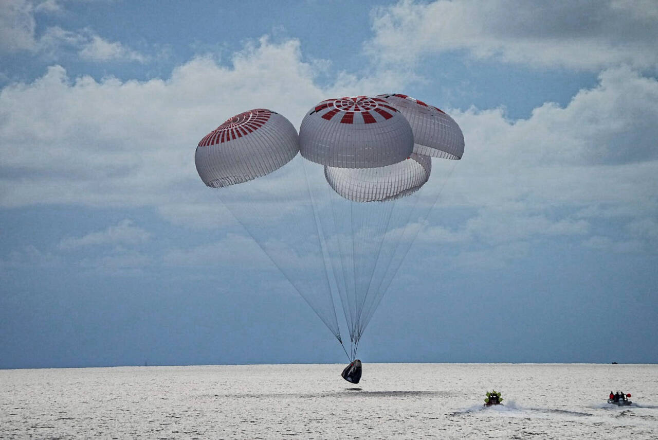 Foto: SpaceX via AP / NTB