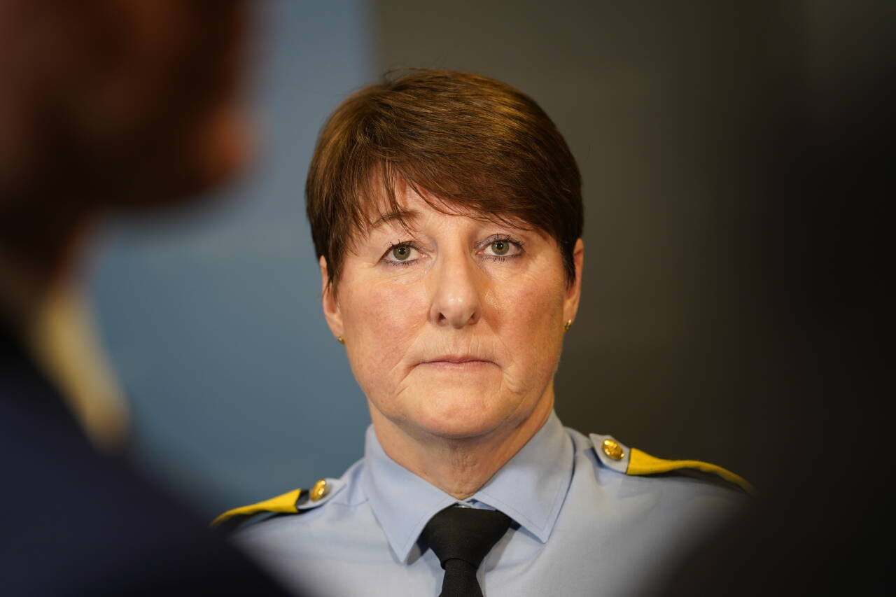 Beredskapsdirektør Tone Vangen opplyser at politiet får 641 millioner kroner som skal brukes til å styrke arbeidet med registrering av flyktninger. Foto: Heiko Junge / NTB