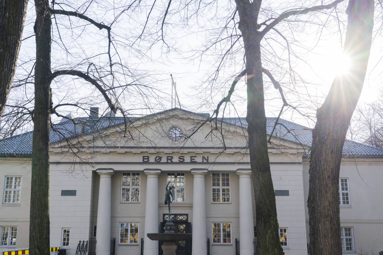 Oslo Børs åpnet ned fredag. Foto: Erik Johansen / NTB