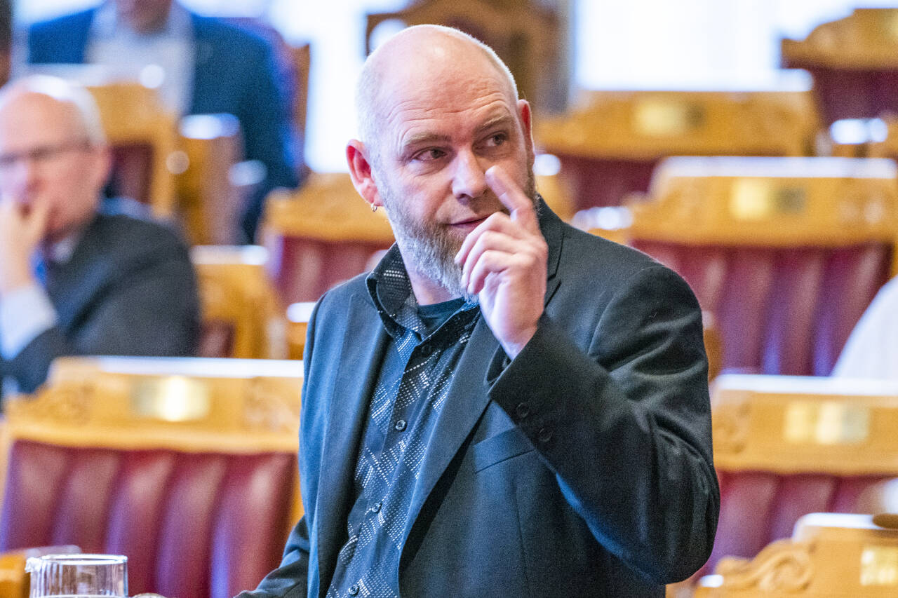 Stortingsrepresentant Geir Jørgensen (R) i næringskomiteen støtter forslaget om ny rasplan og partiet sikret dermed flertall. Foto: Håkon Mosvold Larsen / NTB