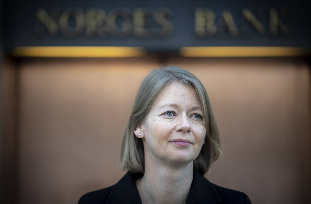 Ida Wolden Bache ble fredag utnevnt i statsråd til ny sentralbanksjef. Foto: Ole Berg-Rusten / NTB