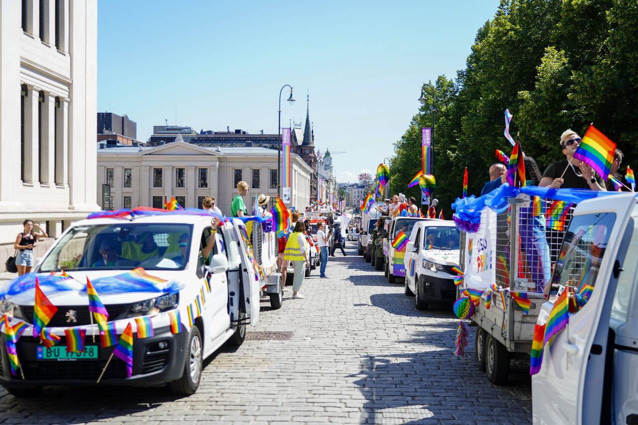 For 50 år siden var Pride-parade utenkelig. Foto: Terje Pedersen / NTB