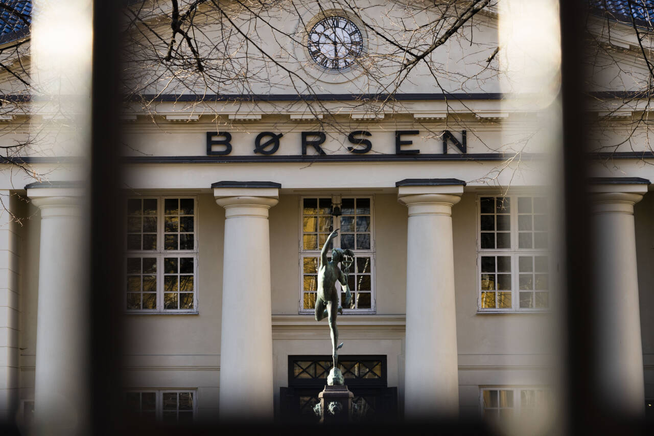 Hovedindeksen på Oslo Børs sank onsdag med 0,72 prosent. Foto: Erik Johansen / NTB