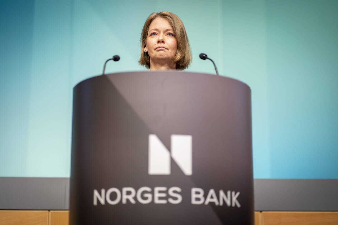 Torsdag er det ventet at sentralbanksjef Ida Wolden Bache vil kunngjøre at styringsrenta jekkes opp til 2,75 prosent. Foto: Heiko Junge / NTB