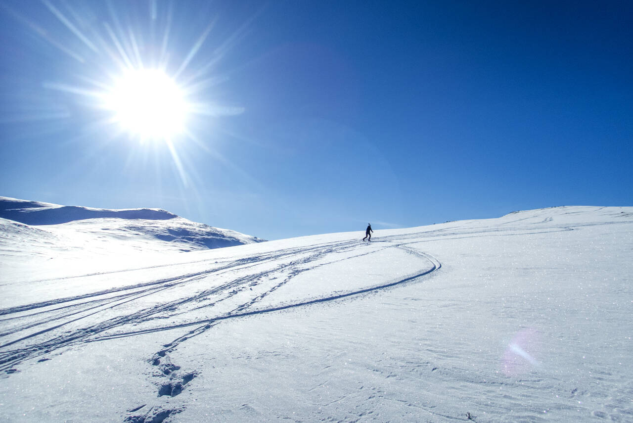 Det blir godt vinterferievær for de fleste både mandag og på dagen tirsdag. Fra onsdag ettermiddag til torsdag ettermiddag ventes det mye snø i fjellet i Vestland og Nord-Rogaland. Illustrasjonsfoto: Gorm Kallestad / NTB