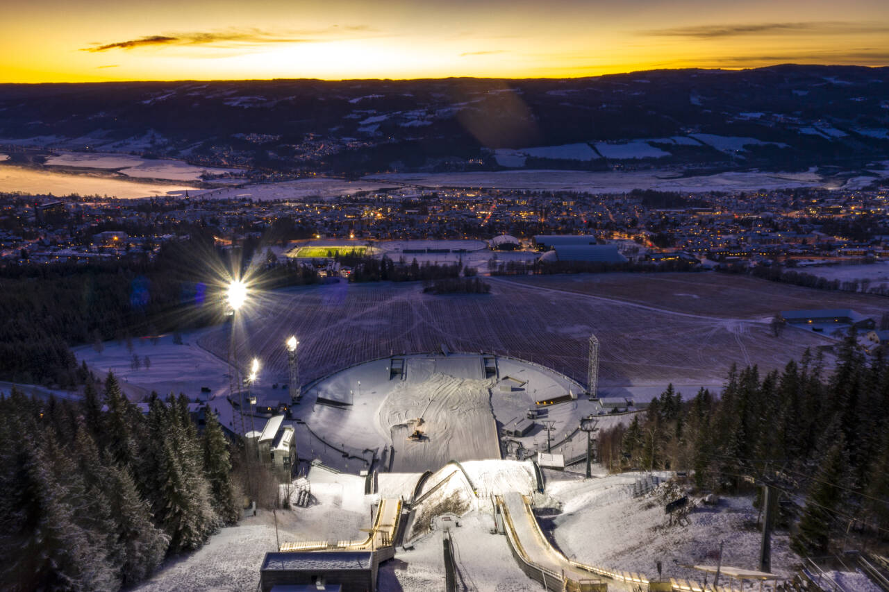 Arbeiderpartiet vil at Lillehammer (på bildet) fortsatt skal være en del av Innlandet fylke, og ikke Oppland. Illustrasjonsfoto: Geir Olsen / NTB