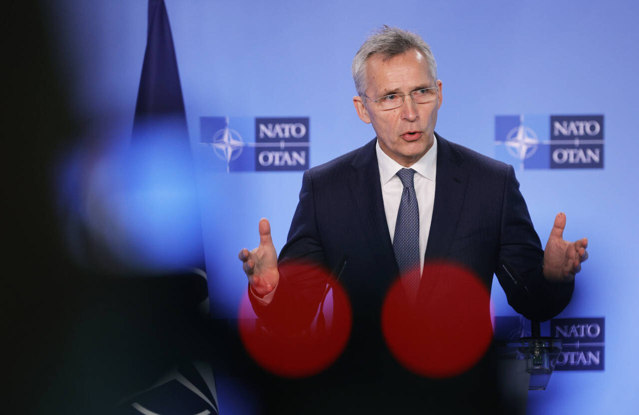 Natos generalsekretær Jens Stoltenberg. Foto: Olivier Matthys / AP / NTB