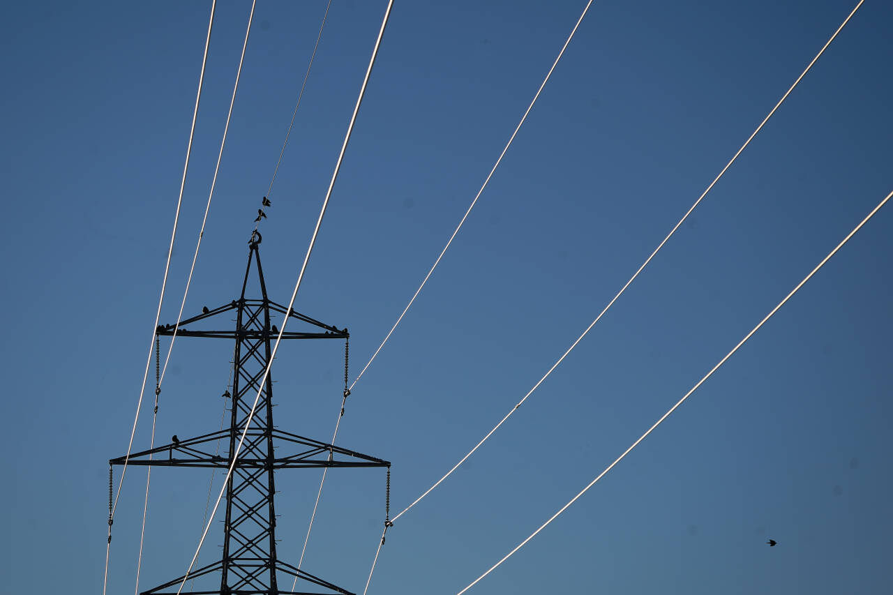 Døgnprisen på strøm for strømområdet NO2 vil passerer 3 kroner/kWh mandag. Det er tredje gang det skjer i historien.Foto: Terje Bendiksby / NTB