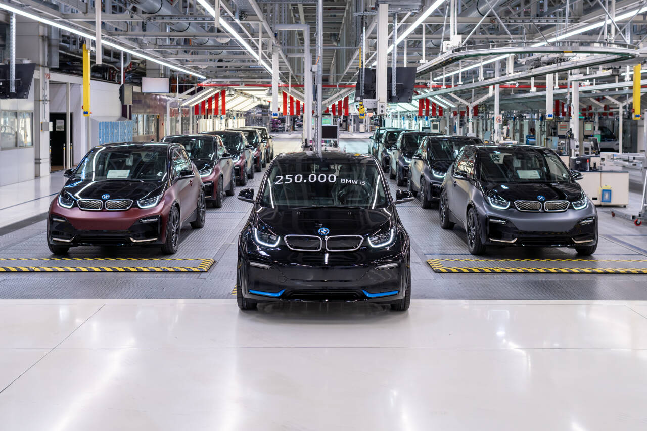 SLUTTEN PÅ EN ÆRA: Anlegget som har laget BMW i3, skal nå bygge andre elbilmodeller. Foto: Produsenten