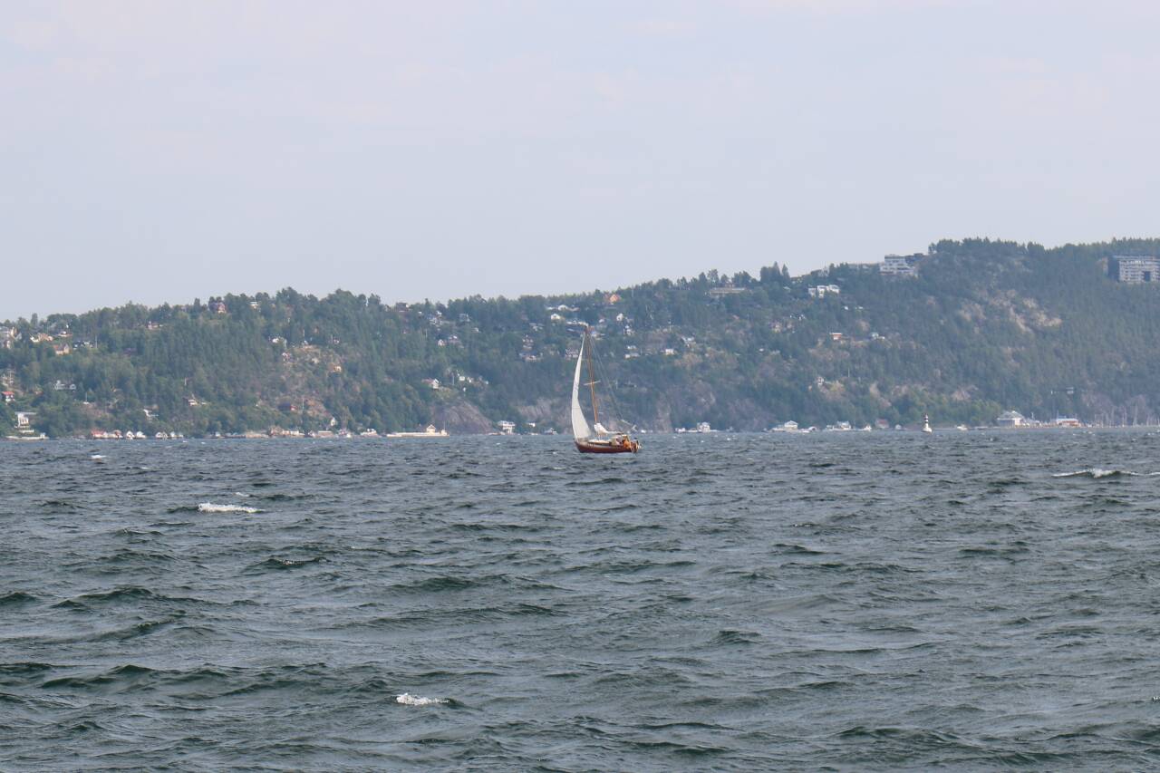 Seilbåtene har gode kår på sjøen denne sommeren.Foto: Eli Strand / NPK / NTB