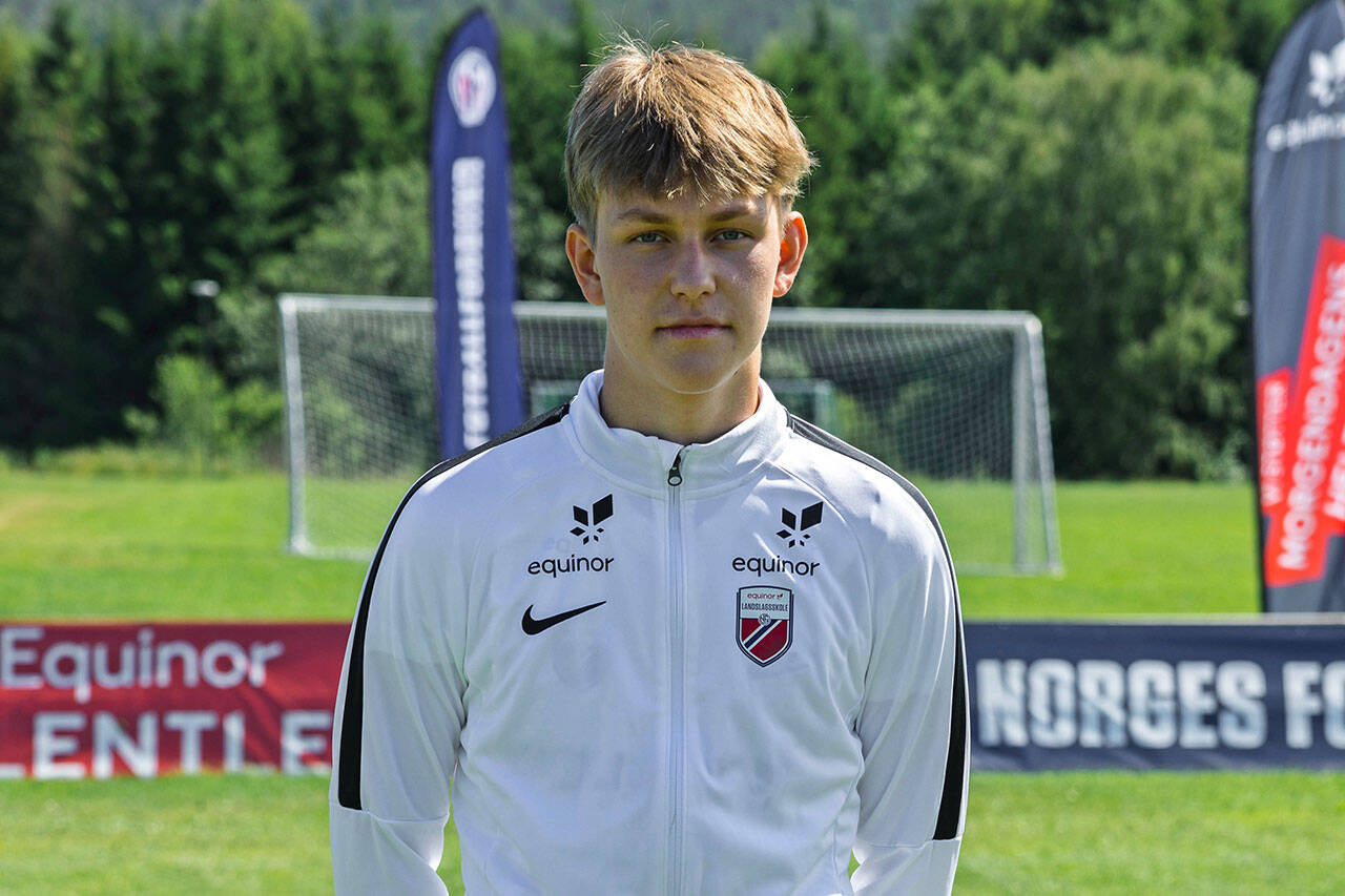 Denne uken har 16 år gamle Johannes Wiig deltatt på Equinor Talentleir i Porsgrunn. Der møtte han over 140 andre fotballgutter, og kjempet for å overbevise NFF om at han er god nok for landslagsspill. Foto: Mats Lønne