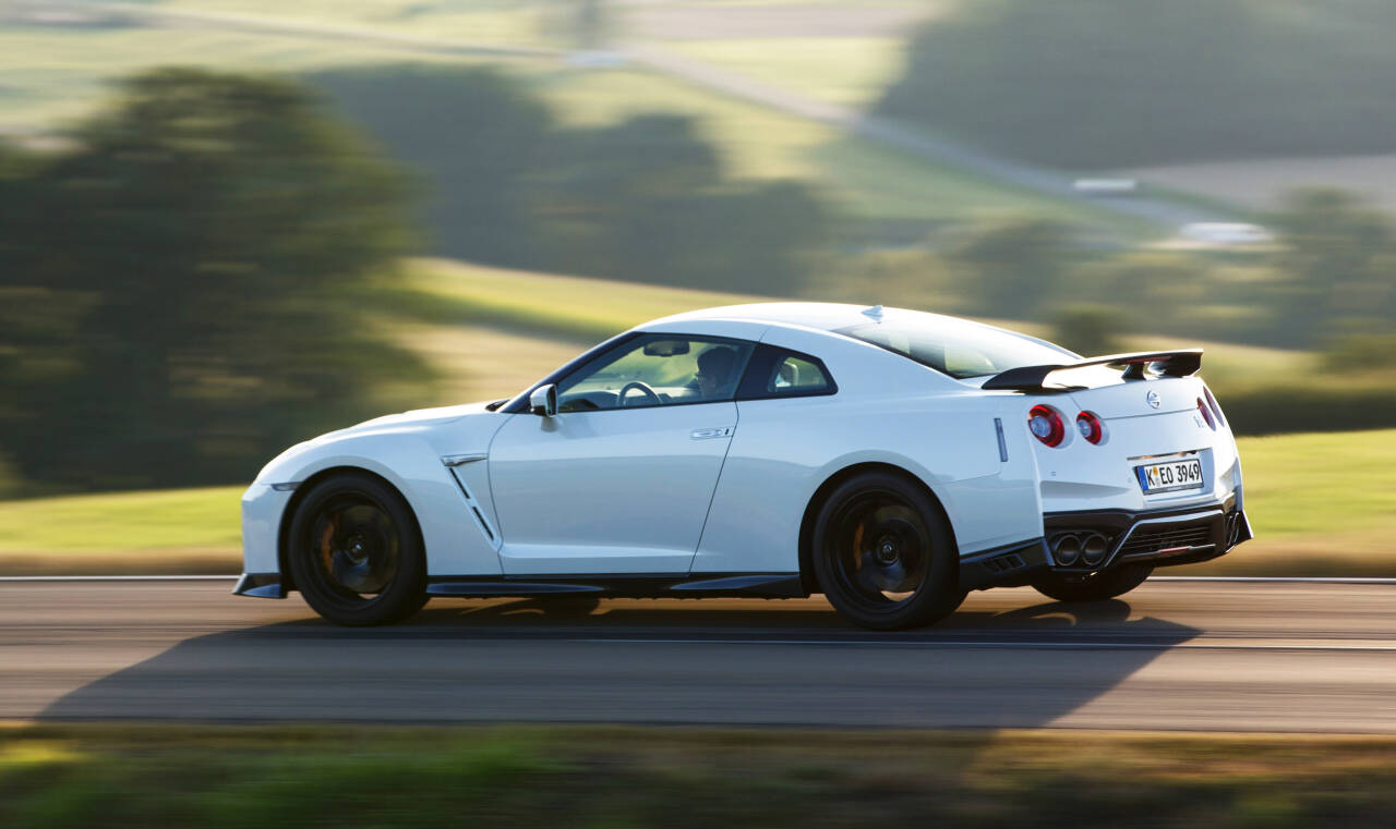 FERDIG: Nissan GT-R er ferdig i Europa. Foto: Produsenten