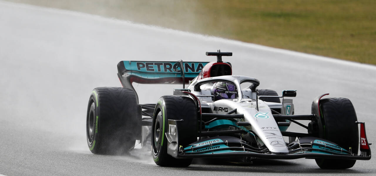Det blir ingen Formel 1-løp for briten Lewis Hamilton og hans konkurrenter i Russland de nærmeste årene. Foto: Joan Monfort / AP / NTB
