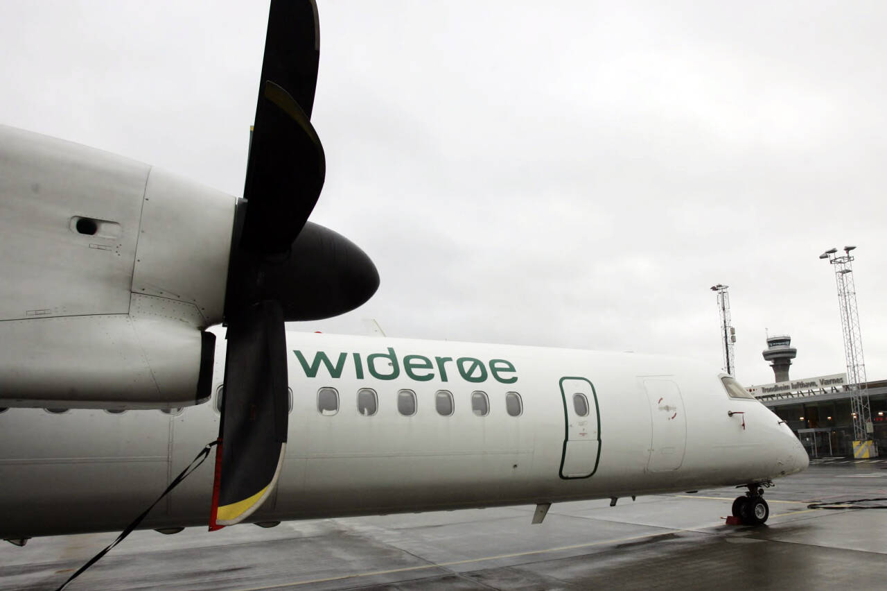 Oktober ble svakere enn planlagt for flyselskapet Widerøe. Nå forbereder de seg på en krevende vintersesong. Illustrasjonsfoto: Gorm Kallestad / NTB