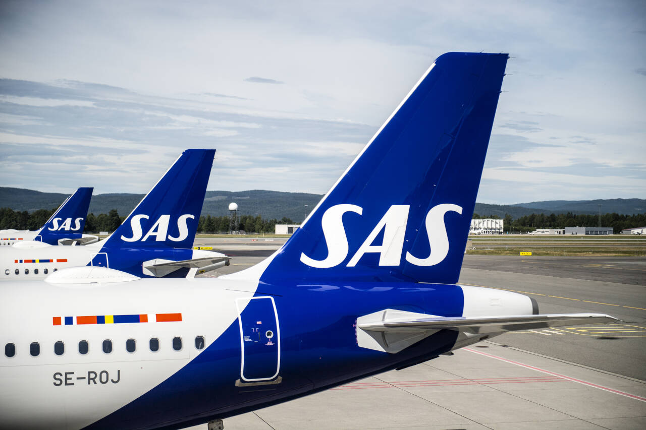 1,93 millioner passasjerer reiste med SAS i oktober. Arkivfoto: Annika Byrde / NTB