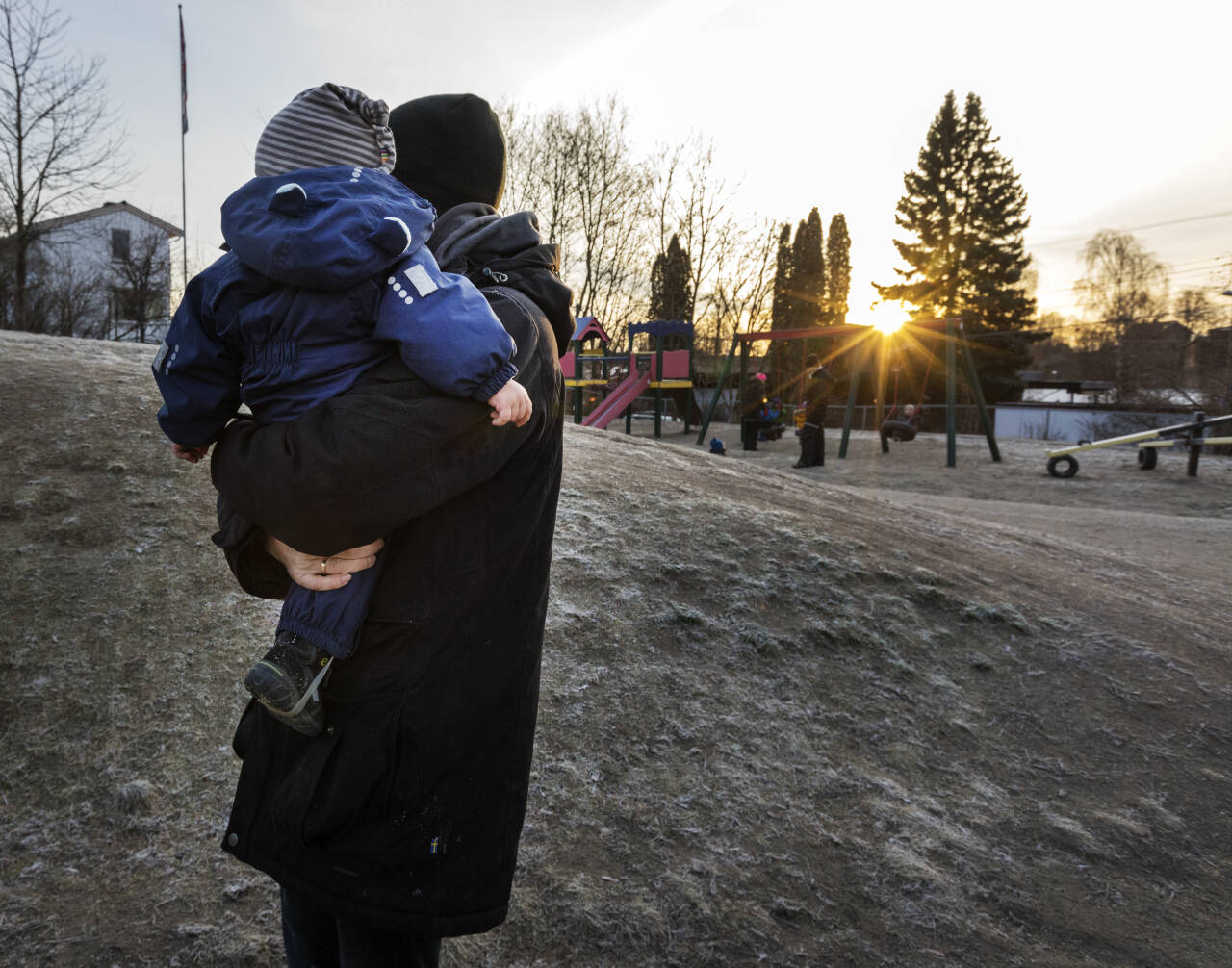 Flere partier er opprørt over at regjeringen vil fryse barnetrygden og peker på at det vil ramme barnefamilier hardt slik den økonomiske situasjonen er i dag.Illustrasjonsfoto: Gorm Kallestad / NTB