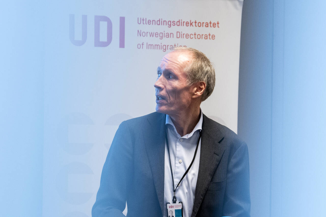 Direktør i UDI Frode Forfang sier at funnene fra undersøkelsen er verdifull informasjon i det videre arbeidet med ukrainske flyktninger i Norge. Arkivfoto: Javad Parsa / NTB