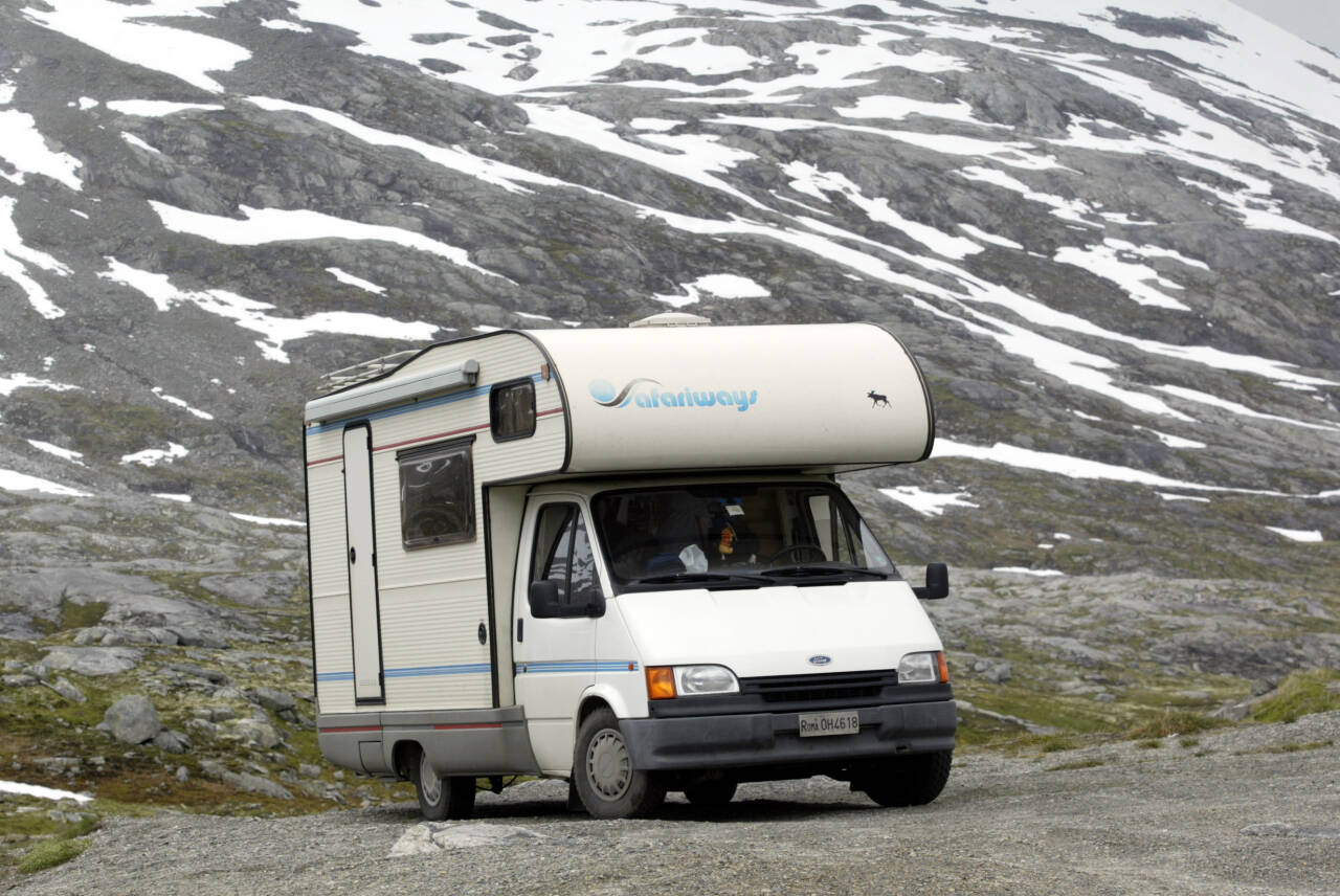 Nå kan man selv avregistrere bobiler på nett. Foto: Terje Bendiksby / NTB