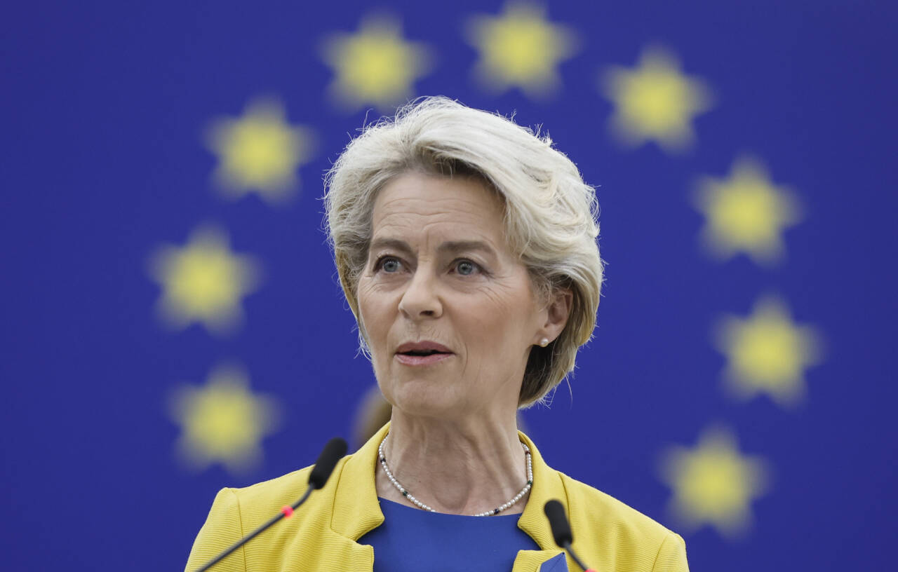 EU-kommisjonens president Ursula von der Leyen har opprettet en arbeidsgruppe med Norge som skal foreslå tiltak for å få ned gassprisen i Europa. Foto: Jean-François Badias / AP / NTB