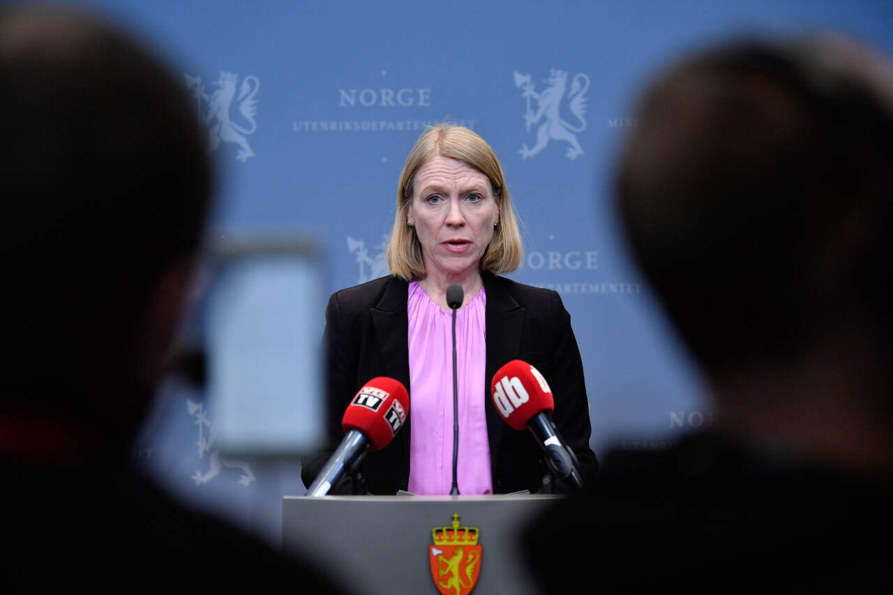 – Norge står sammen med Europa og har sluttet opp om alle EUs sanksjonspakker, sier utenriksminister Anniken Huitfeldt (Ap). Arkivfoto: Rodrigo Freitas / NTB