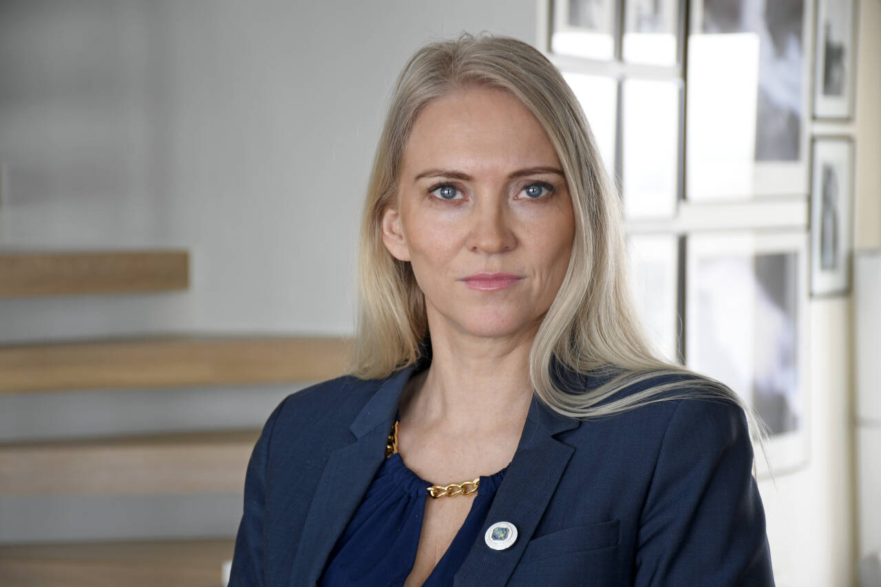 Lill Sverresdatter Larsen er Unios forhandlingsleder og leder i Sykepleierforbundet. Foto: Rune Stoltz Bertinussen / NTB