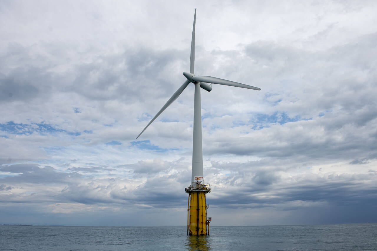 Havvind står for størstedelen av veksten innenfor grønne næringer offshore. Foto: Carina Johansen / NTB