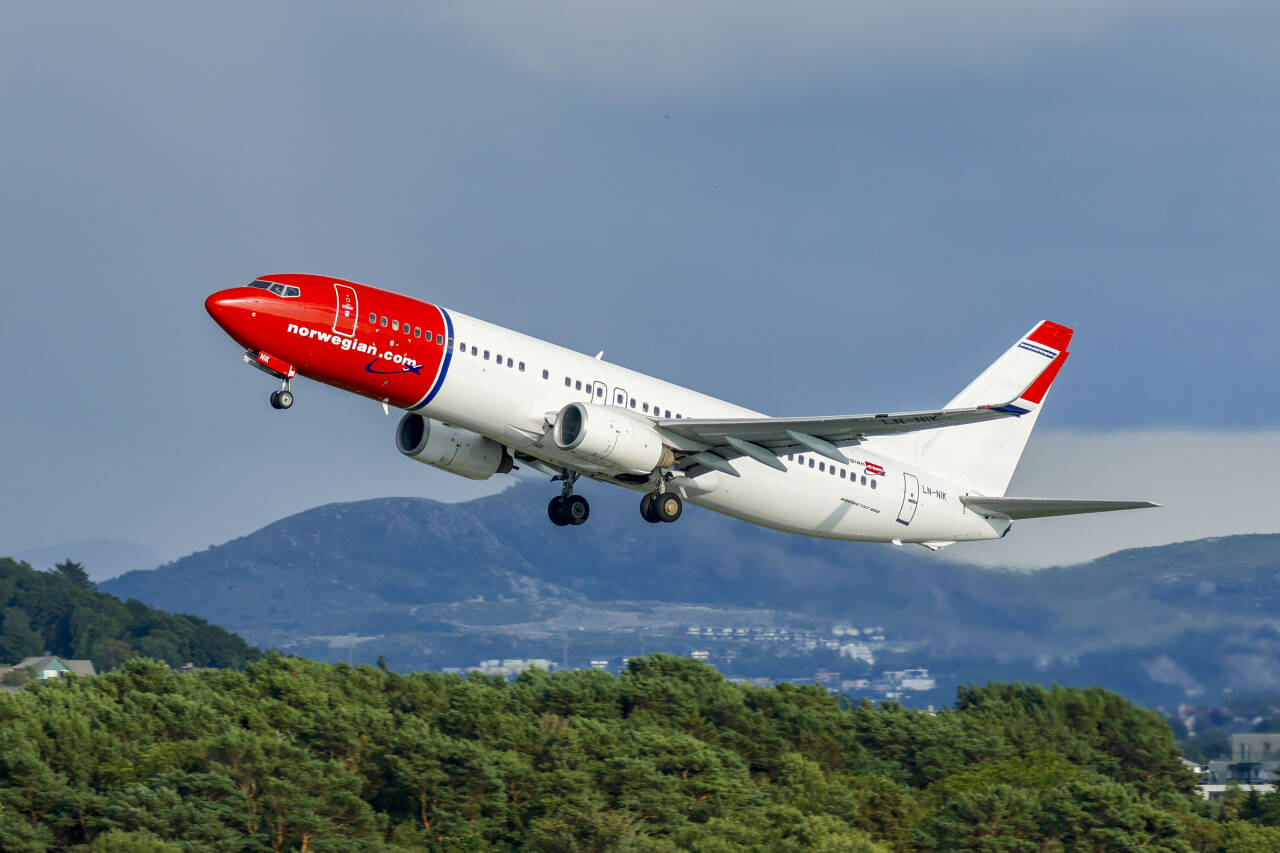 Det gikk godt for Norwegian i andre kvartal, som tjente over 500 millioner kroner. Foto: Paul Kleiven / NTB