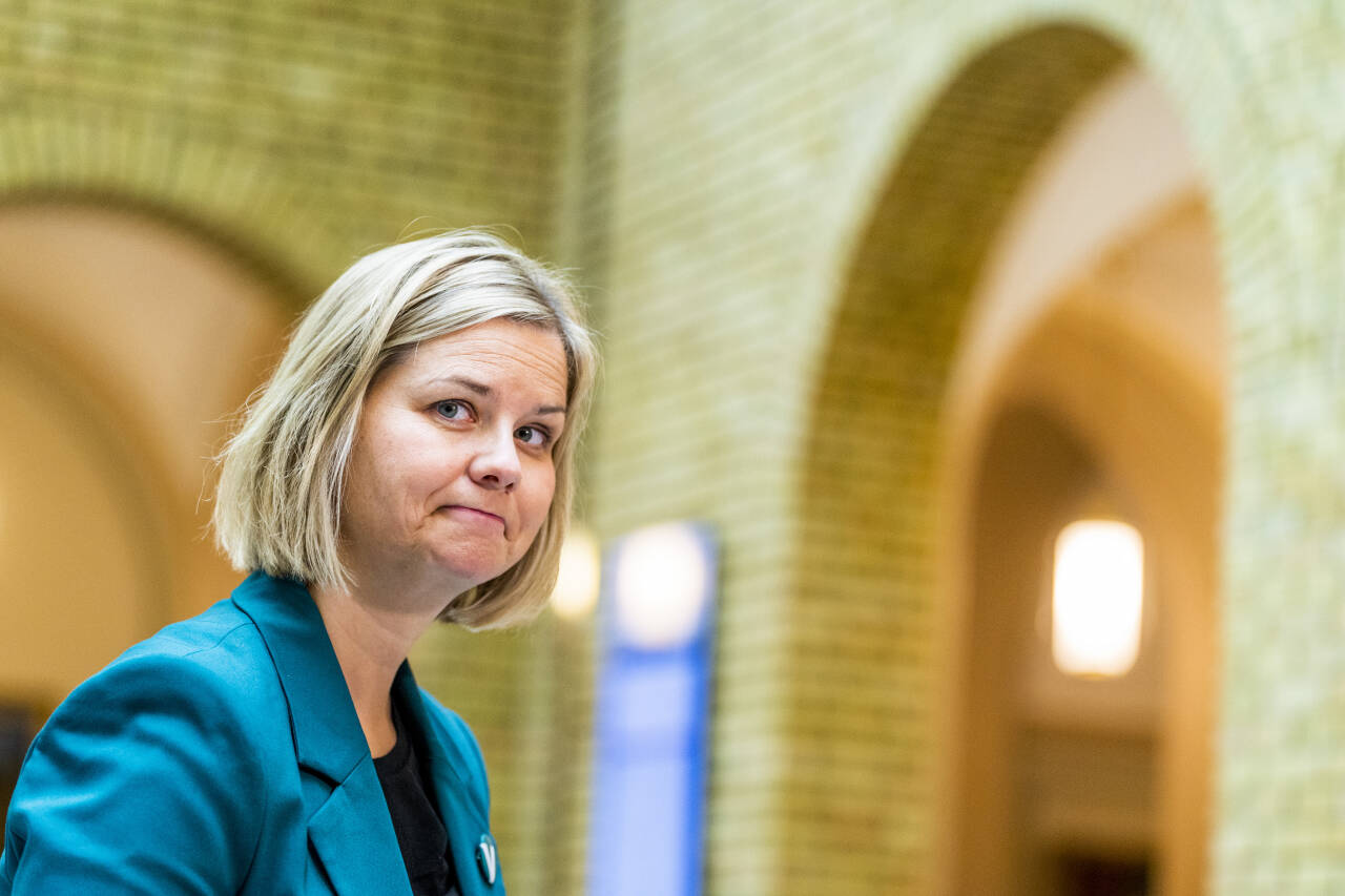 Venstre-leder Guri Melby mener regjeringens forslag om å innskrenke innsynsretten i offentlighetsloven ikke er egnet til å skape mer tillit til politikerne. Foto: Håkon Mosvold Larsen / NTB