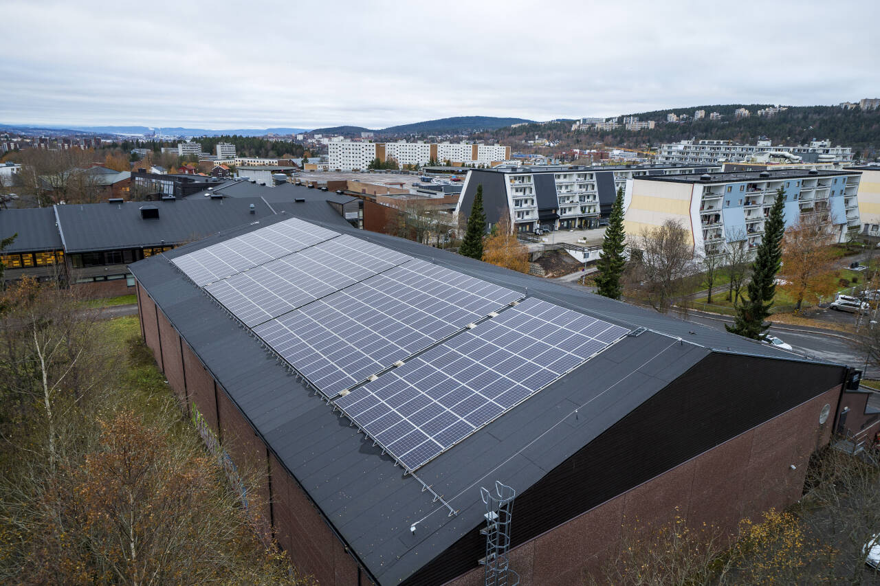 Salget av solcellepaneler til private hjem har stoppet fullstendig opp i år. Økte gebyrer, mindre støtte og mulig skattlegginger årsakene. Foto: Gorm Kallestad / NTB