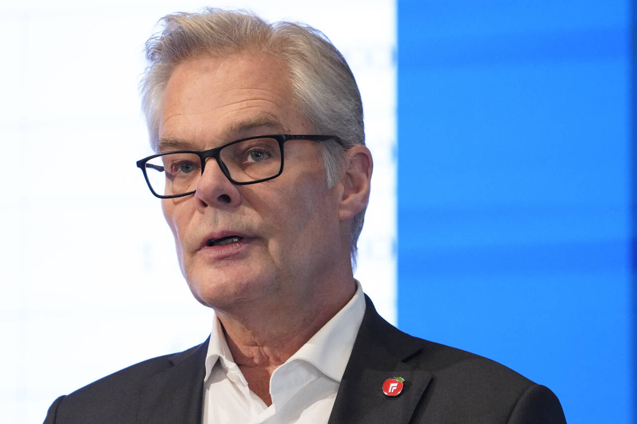 Frp-nestleder Hans Andreas Limi er ikke fornøyd med budsjettforliket. Foto: Ole Berg-Rusten / NTB