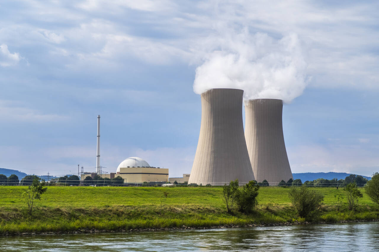 – Atomkraftverket Grohnde ved Emmerthal i nordvestlige Tyskland. Hadde det passet ved Mjøsa, kanskje? spurte Aftenposten i sin leder den 28.november 2023. Foto: Halvard Alvik / NTB
