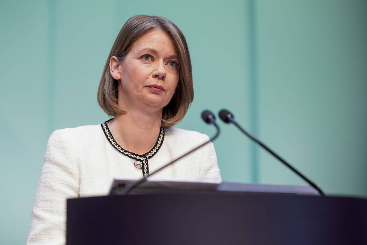 Rentehevingen som sentralbanksjef Ida Wolden Bache kunngjorde torsdag var overraskende, til tross for at den var varslet. Foto: Cornelius Poppe / NTB