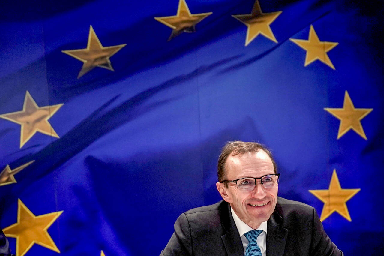 Utenriksminister Espen Barth Eide er glad for at forhandlingene med EU om EØS-bidraget omsider er i mål. Foto: Cornelius Poppe NTB