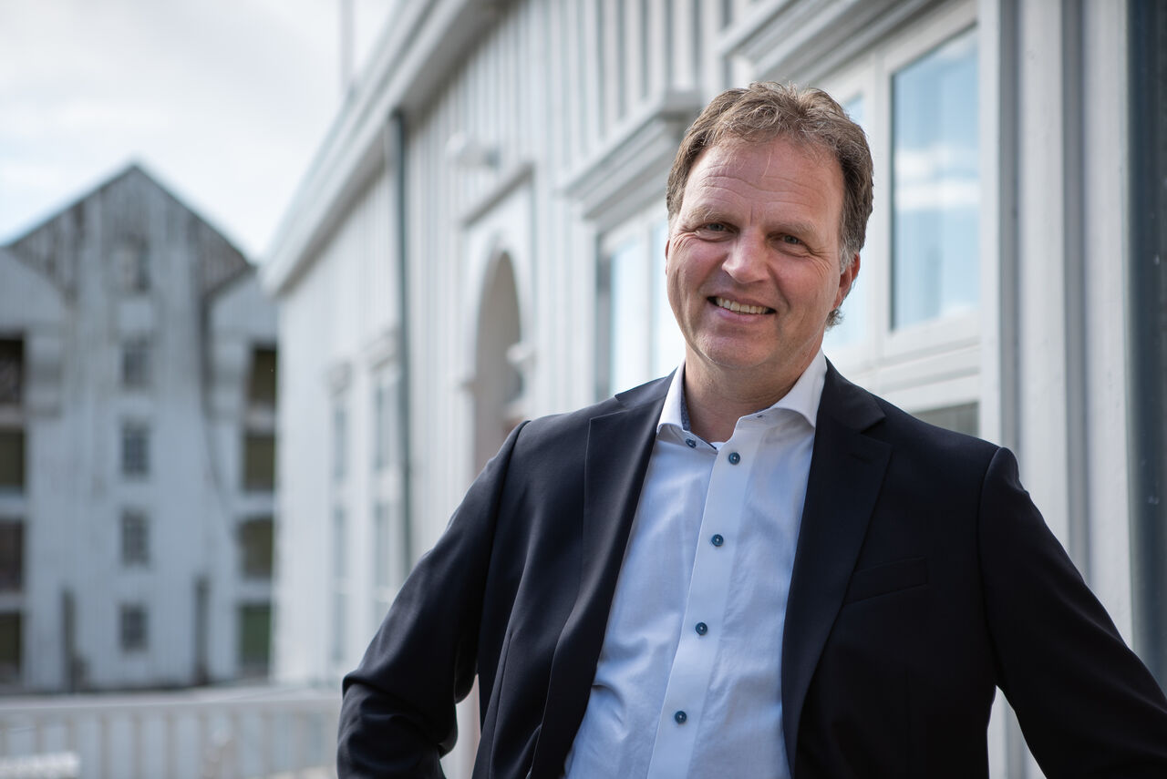 Administrerende direktør Allan Troelsen i SpareBank 1 Nordmøre. Foto: SpareBank 1 Nordmøre