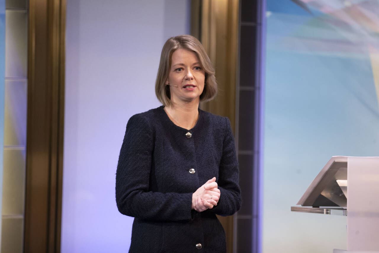 Norges Banks forventningsundersøkelse kom dagen etter at Ida Wolden Bache holdt sin første tale som sentralbanksjef i Norges Bank torsdag. Foto: Hanna Johre / NTB