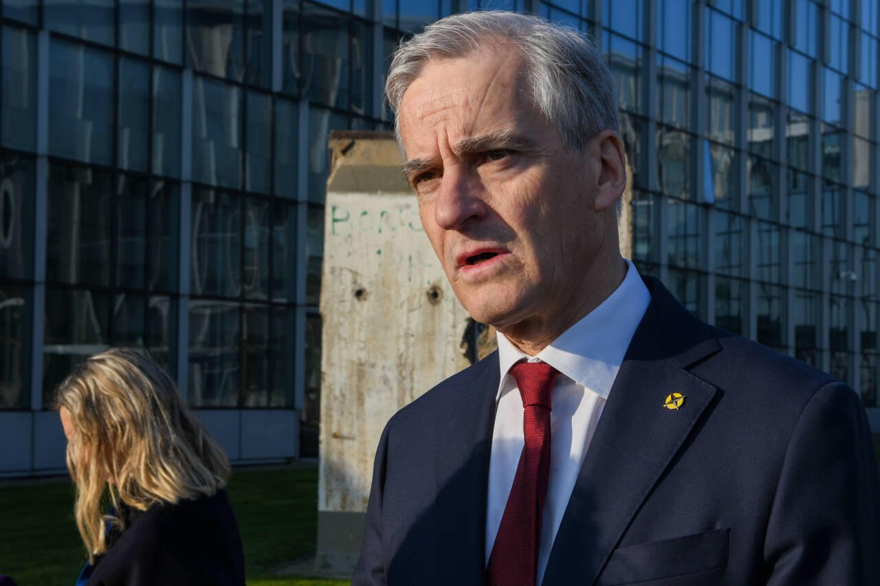 Statsminister Jonas Gahr Støre (Ap) sier han i 2008 ble spurt om han kunne tenke seg jobben som Nato-sjef. Foto: Johan Falnes / NTB