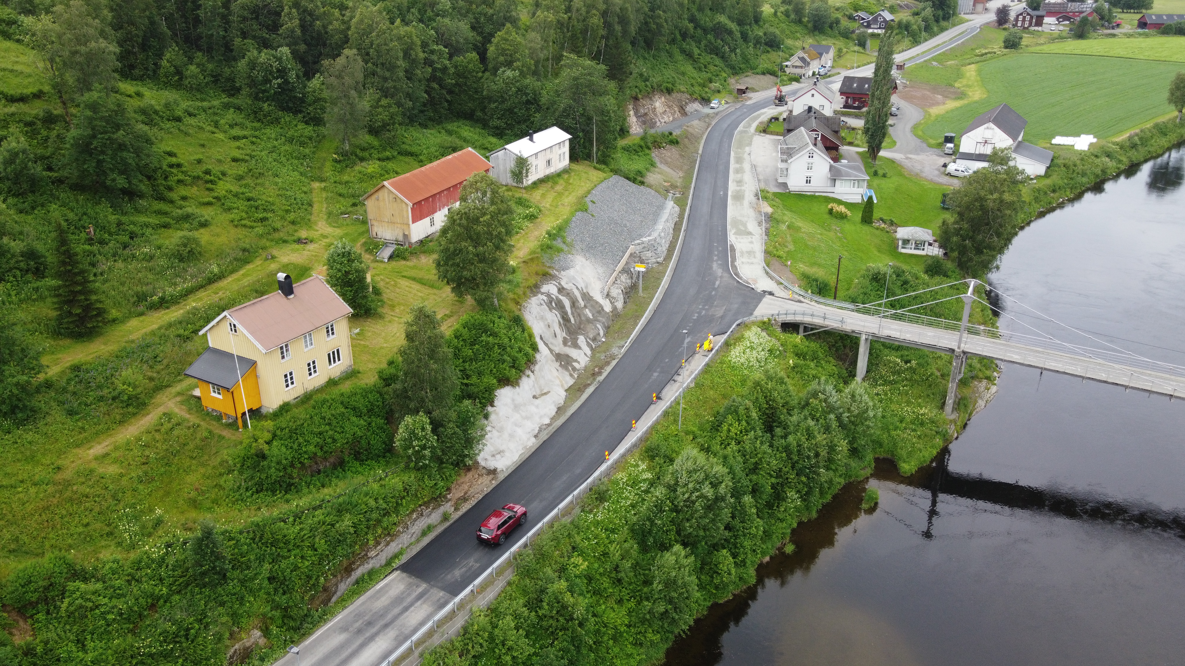  Fra området ved Vindølen bro i Surnadal kommune. Foto: Møre og Romsdal fylkeskommune.