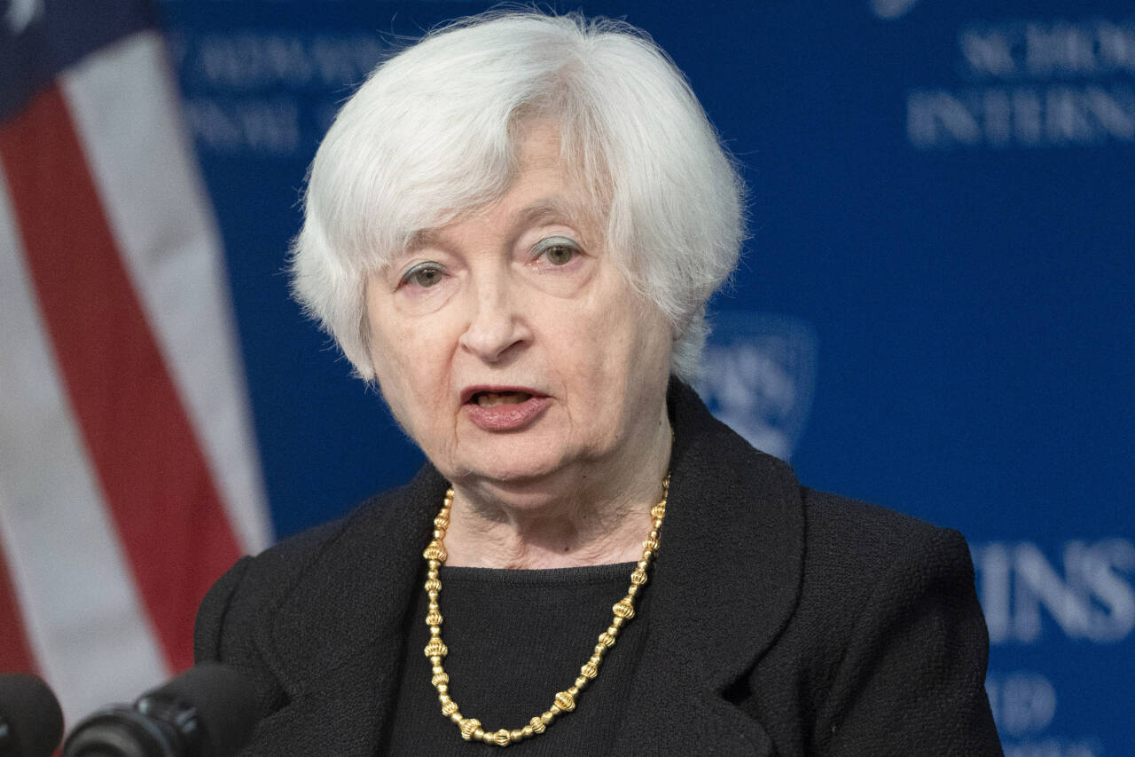 Finansminister Janet Yellen ser ingen vei utenom katastrofe om ikke Kongressen godkjenner å heve gjeldstaket innen 1. juni. Foto: Manuel Balce Ceneta / AP / NTB