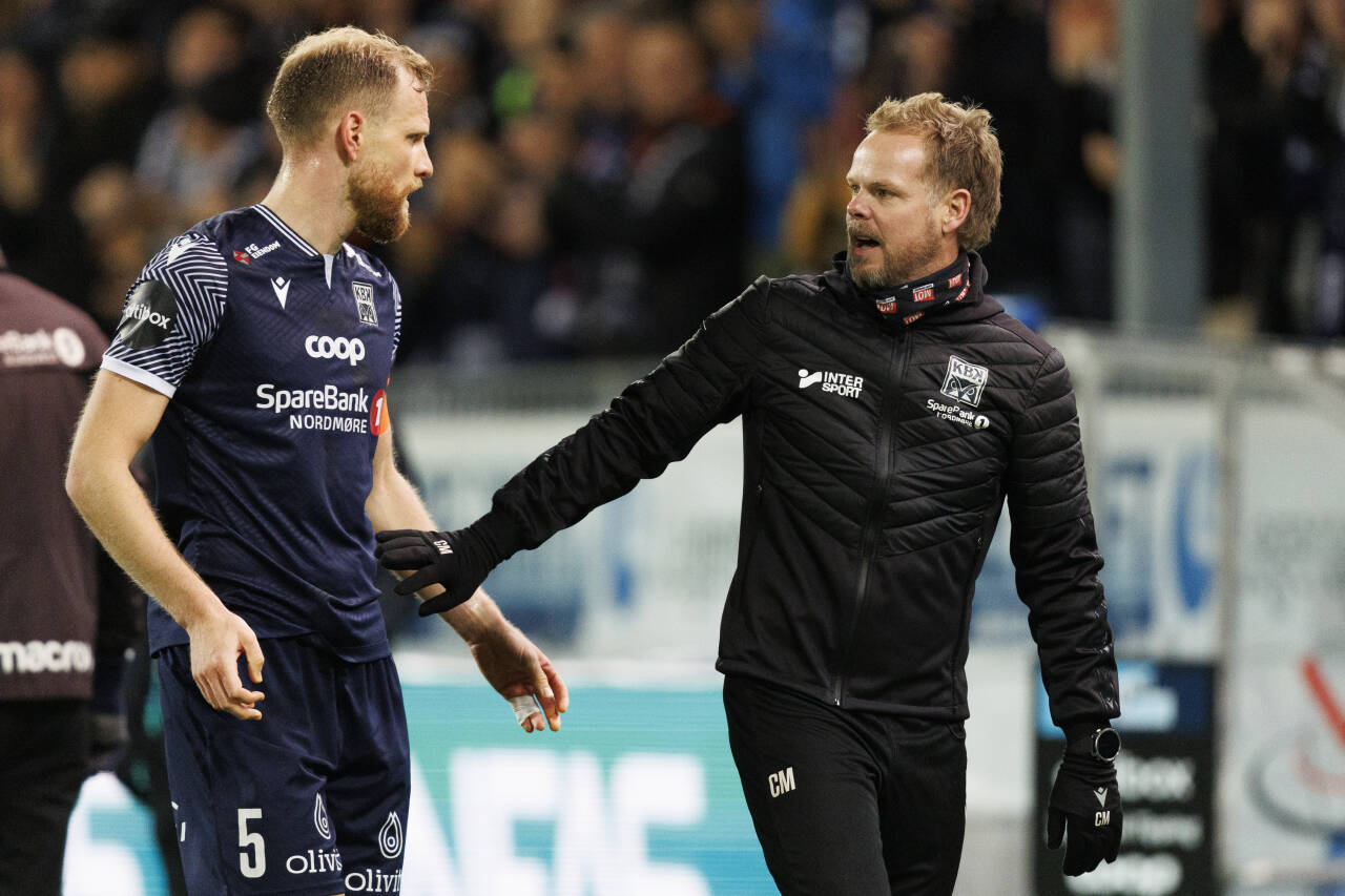 Trener Christian Michelsen og Kristiansund har fått fart på sakene i 1. divisjon. Foto: Svein Ove Ekornesvåg / NTB