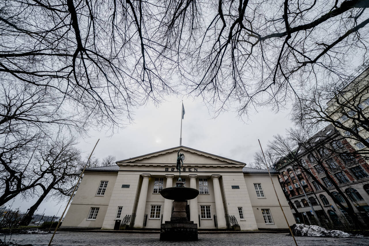 Fredag endte hovedindeksen på 1225,4 poeng. Foto: Stian Lysberg Solum / NTB