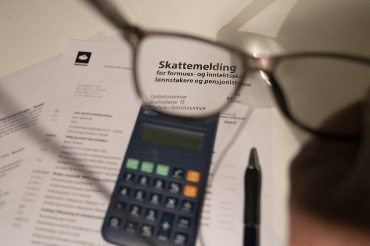 Skatteetaten opprettholder leveringsfristen for skattemeldingen ved midnatt. Foto: Terje Pedersen / NTB