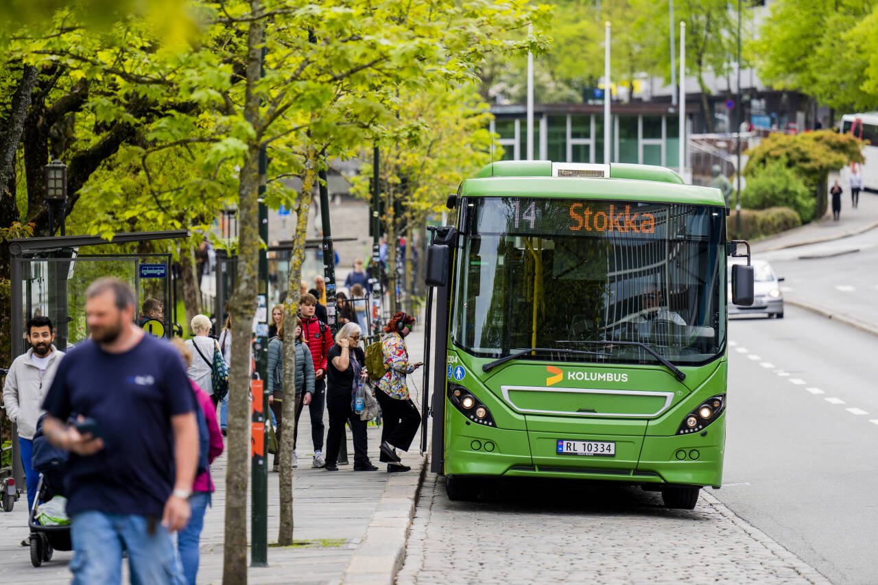For en drøy uke siden kom nyheten om at Stavanger innfører gratis kollektivtransport. Foto: Fredrik Varfjell / NTB