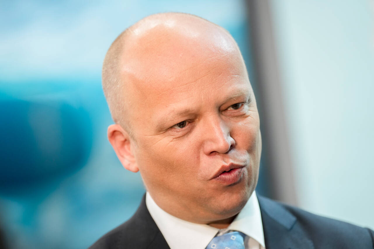 Finansminister Trygve Slagsvold Vedum (Sp). Arkivfoto: Fredrik Varfjell / NTB