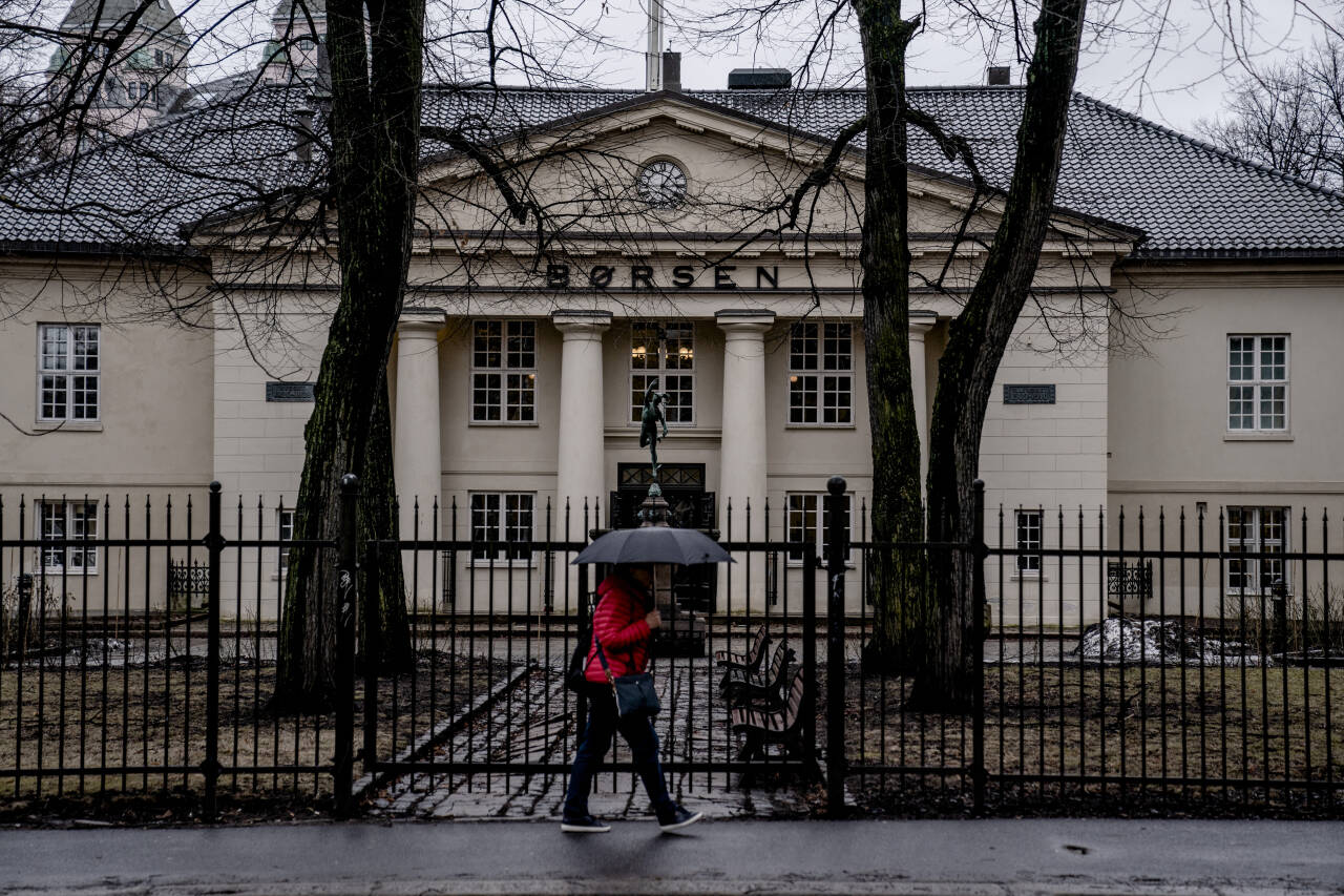 Det er fint vær i Oslo tirsdag, men en gråværsdag på børsen. Foto: Stian Lysberg Solum / NTB