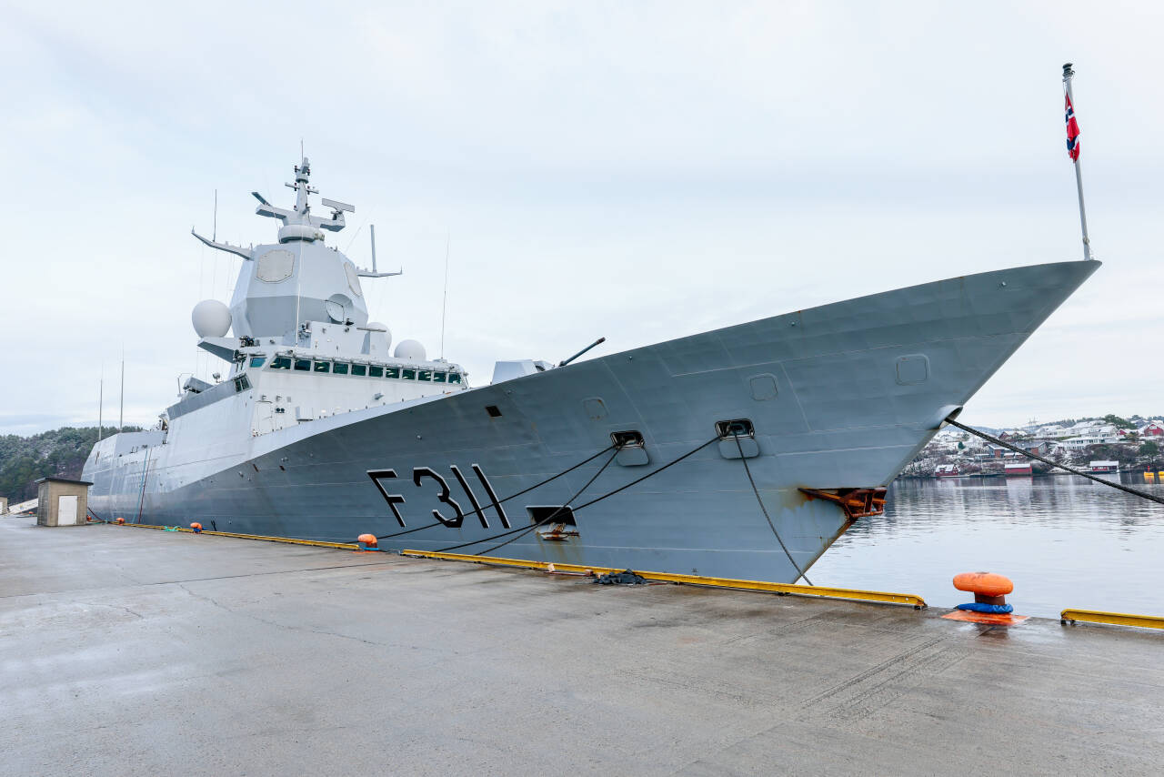 Sjøforsvaret anbefaler at Norge skrote fregattene av Nansen-klassen og bygge seks nye havgående fregatter. Foto: Geir Olsen / POOL / NTB
