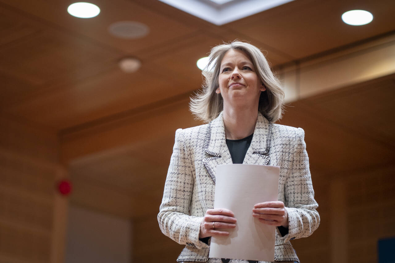 Styringsrenta settes opp 0,25 prosentpoeng til 3 prosent, opplyser sentralbanksjef Ida Wolden Bache.Foto: Heiko Junge / NTB